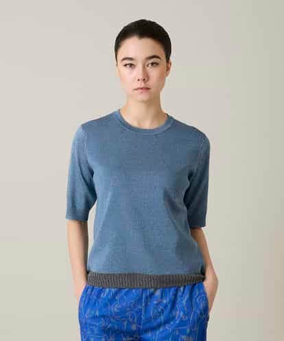 RSFFD08300 TRUNK HIROKO KOSHINO ソフトラメニットトップス