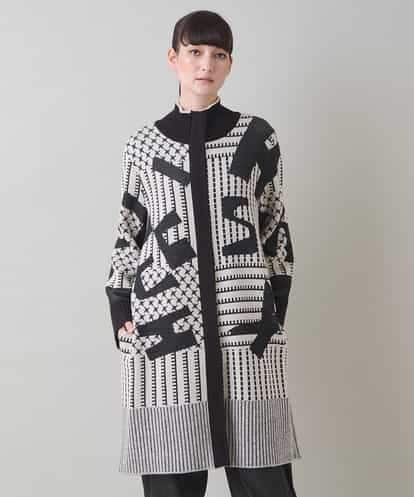 RSSAD07690  【ベージュ：WEB/京王百貨店新宿店限定カラー】フロントジップニットコート/日本製/洗える