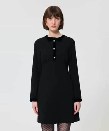 VZEAD21460 TARA JARMON クレープドレス