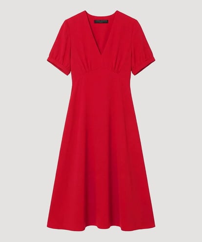VZEGD06500 TARA JARMON クレープロングドレス