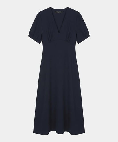 VZEGD06500 TARA JARMON クレープロングドレス