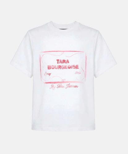 VZKGD02250 TARA JARMON TARA BOURGEOISEソフトジャージーTシャツ