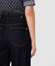 VZLGD01320 TARA JARMON(タラ ジャーモン) ハイウエストデニムパンツ ネイビー
