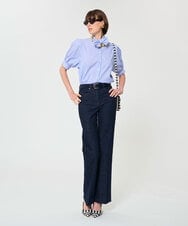 VZLGD05300 TARA JARMON(タラ ジャーモン) 【メディア着用】デニムパンツ ネイビー