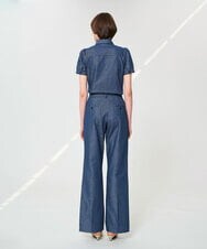 VZLGD13390 TARA JARMON(タラ ジャーモン) ライトデニムパンツ ライトブルー