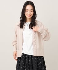 ZMJIE01109 al'aise modulation(アレーズモジュレーション) エアリーメッシュブルゾン ベージュ