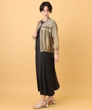 ZMJJE01150 al'aise modulation(アレーズモジュレーション) シアーバルーンブルゾン ベージュ