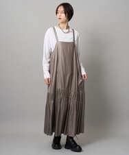 ZMKAH31110 al'aise modulation(アレーズモジュレーション) ロゴアクセントロングスリーブTシャツ アイボリー