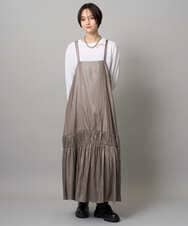 ZMKAH31110 al'aise modulation(アレーズモジュレーション) ロゴアクセントロングスリーブTシャツ アイボリー