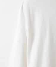 ZMKAH41080 al'aise modulation(アレーズモジュレーション) ロゴプリントロングTシャツ ホワイト