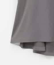 ZMKHE18079 al'aise modulation(アレーズモジュレーション) 立体ロゴオーバーシルエットTシャツ ダークグレー