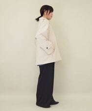 ZMLEE01105 al'aise modulation(アレーズモジュレーション) 【セットアップ対応】【洗える】フルダルワイドパンツ ネイビー